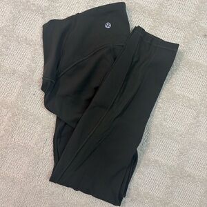Dark Green Lululemon Leggings